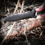 Reapr Versa Hori Hori Black & Brown TPR Stainless Fixed Blade Knife 11017