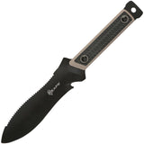 Reapr Versa Hori Hori Black & Brown TPR Stainless Fixed Blade Knife 11017