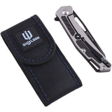 Shieldon Barraskewda Framelock Stainless/Carbon Fiber Folding D2 Knife 9042S1B