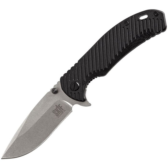 SKIF Knives Sturdy Framelock Black G10 Folding 9Cr18MoV Pocket Knife 420SE