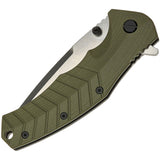 SKIF Knives Griffin Framelock OD Green G10 Folding 9Cr18MoV Steel Pocket Knife 422SEG