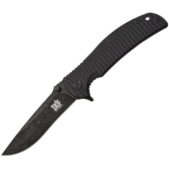 SKIF Knives Urbanite Framelock Black G10 Folding 9Cr18MoV Pocket Knife 425SEB