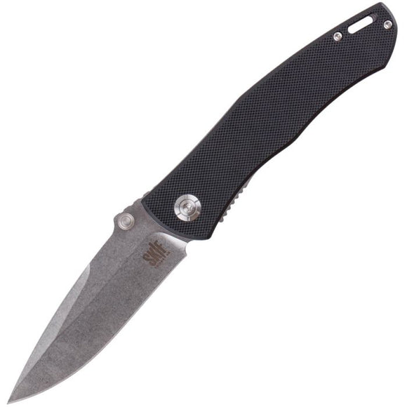SKIF Knives Swing Linerlock Black G10 Folding 8Cr13MoV Pocket Knife IS002B