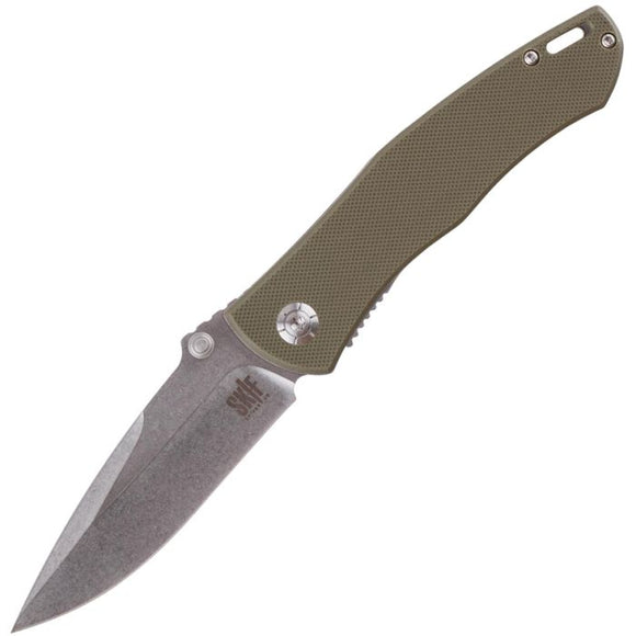 SKIF Knives Swing Linerlock OD Green G10 Folding 8Cr13MoV Pocket Knife IS002OG