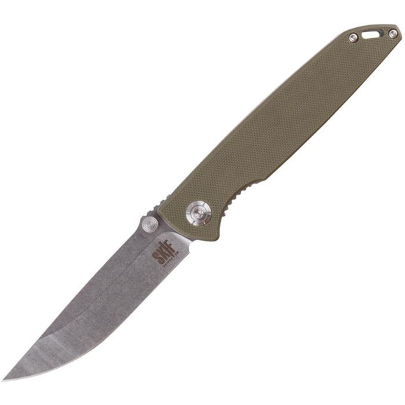 SKIF Knives Stylus Linerlock OD Green G10 Folding 8Cr13MoV Pocket Knife IS009OG