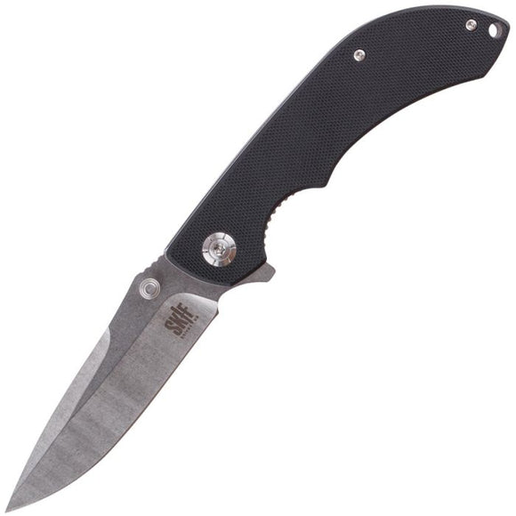 SKIF Knives Spyke Linerlock Black G10 Folding 8Cr13MoV Pocket Knife IS011B