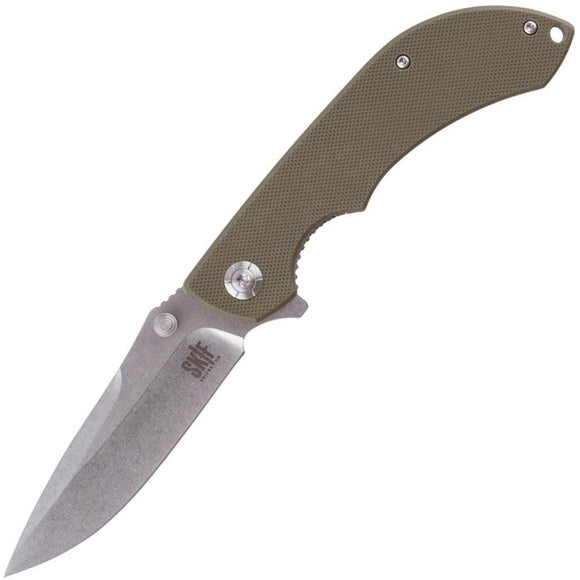 SKIF Knives Spyke Linerlock OD Green G10 Folding 8Cr13MoV Pocket Knife IS011OG