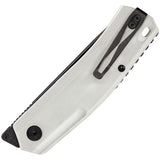Steel Will Fjord F71 Linerlock White G10 Folding D2 Steel Pocket Knife F7121