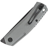 Steel Will Fjord F71 Linerlock Gray G10 Folding D2 Steel Pocket Knife F7128