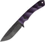 Stroup Knives GP2 Purple G10 1095HC Fixed Blade Knife w/ Sheath w/ Sheath GP2PG10