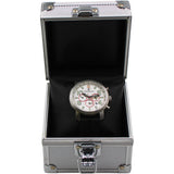 Smith & Wesson Tritium Chronograph Black Leather Strap Wrist Watch W1500GRY