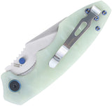 Defcon Revive Tactical Linerlock Jade G10 Folding 14C28N Pocket Knife 004F2