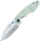 Defcon Revive Tactical Linerlock Jade G10 Folding 14C28N Pocket Knife 004F2