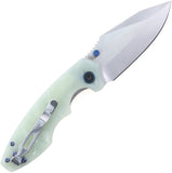 Defcon Revive Tactical Linerlock Jade G10 Folding 14C28N Pocket Knife 004F2