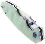 Defcon Revive Tactical Linerlock Jade G10 Folding 14C28N Pocket Knife 004F2