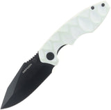 Defcon Revive Tactical Linerlock White G10 Folding 14C28N Pocket Knife 004F3