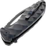 Defcon Neo Shilin Tactical Linerlock Black G10 Folding 14C28N Knife 009FBK