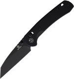 Defcon Ultra Lite Axis Lock Black G10 Folding 14C28N Wharncliffe Pocket Knife 012FBK