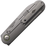 Terrain 365 Narwhal Framelock Carbon Fiber & Titanium Folding Terravantium Pocket Knife 101403