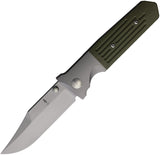 Terrain 365 STS-ATB Framelock Green G10 Folding Cobalt Pocket Knife 10905
