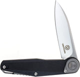 Defcon JK Series Fulcrum Lite Leverage Lock Black Folding 14C28N Pocket Knife 6010BK