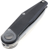 Defcon JK Series Fulcrum Lite Leverage Lock Black Folding 14C28N Pocket Knife 6010BK