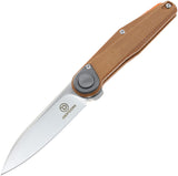 Defcon JK Series Fulcrum Lite Leverage Lock Desert Tan Folding 14C28N Pocket Knife 6010BR