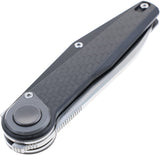 Defcon JK Series Fulcrum Lite Leverage Lock Carbon Fiber & G10 Folding 14C28N Pocket Knife 6010CB