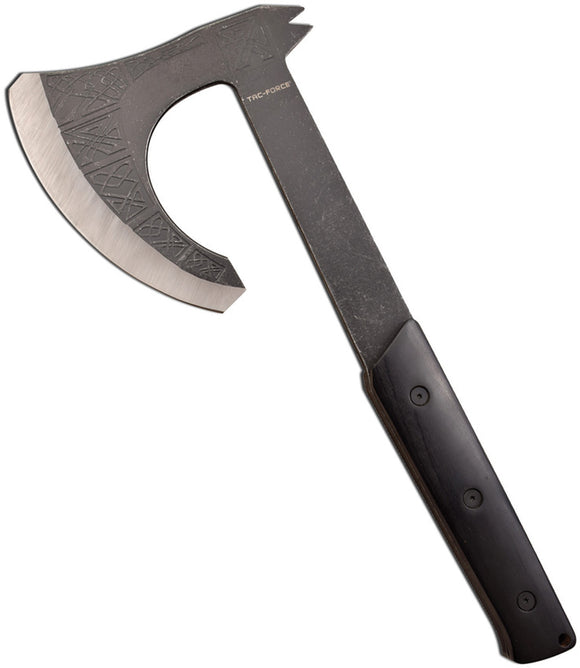Tac Force Black Pakkawood 3Cr13 Stainless Steel Axe AXE002SW