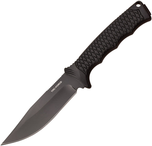 Tac Force Black ABS 3Cr13 Stainless Steel Drop Point Fixed Blade Knife FIX012BK