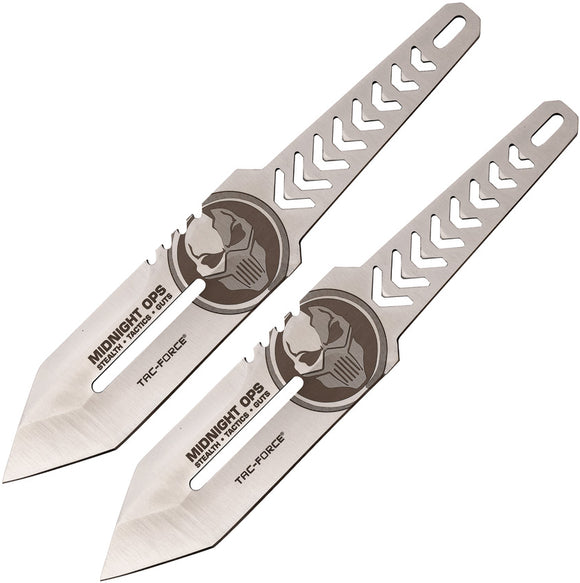 Tac Force 3Cr13 Stainless Steel Throwing Knife Set Of 2 TK0012