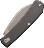 Tactile Knife Company Ranger Slip Joint Titanium & Carbon Fiber Folding MagnaCut Knife WRMCDBC