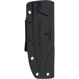 Takumitak Alert Black G10 D2 Steel Clip Point Fixed Blade Knife 210SL