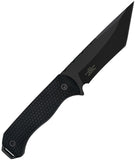 Takumitak Scalpel Black FRN 3Cr13 Stainless Fixed Blade Knife w/ Sheath F312
