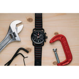 Time Concepts Szanto Rolland Sands Black Wrist Watch ICRS2252