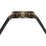 Time Concepts Szanto Desert Chronograph Brown Leather Wrist Watch SZ4552