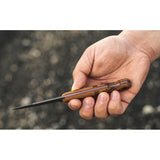 TOPS El Pionero Tan Canvas Micarta 1095 Fixed Blade Knife w/ Sheath ELPO01