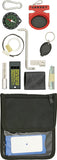 TOPS Survival Neck Wallet Tools Kit Whistle Saw Compass Firestarter Gear SNW01