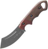 TOPS Viking Tactics Patriot Micarta 1095HC Steel Fixed Blade Knife VTAC07