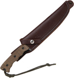 TOPS 13" Wild Pig Hunter Fixed Blade Rocky Mountain Green Handle Knife WPH07