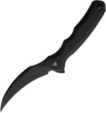 TRIVISA Lacerta Linerlock Black Micarta Foldiing 14C28N Pocket Knife TY19BM14