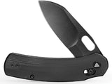 TRIVISA Lamb Crossbar Lock Blackout G10 Folding N690 Pocket Knife TY26BN