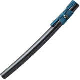 United Cutlery Shikoto Teal Wakizashi Blue Cord Wrapped Carbon Steel Katana 3238