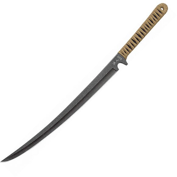 United Cutlery Black Ronin Tanto Tan Cord Wrapped Stainless Sword 3272