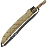 United Cutlery Black Ronin Tanto Tan Cord Wrapped Stainless Sword 3272