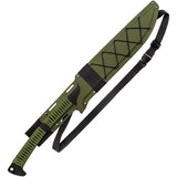 United Cutlery Marines Tak-Kana OD Green Cord Wrapped 3Cr13 Sword 3539