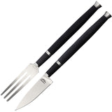 V NIVES Pineland CarniVore Dining Set Black VG-10 Stainless Knife Set VPDS28PGBK