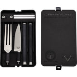 V NIVES Pineland CarniVore Dining Set Black VG-10 Stainless Knife Set VPDS28PGBK