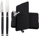 V NIVES Pineland CarniVore Dining Set Black VG-10 Stainless Knife Set VPDS28PGBK