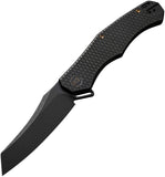Viking Tactics RekkeR Framelock Blk Titanium Folding CPM-20CV Pocket Knife ACG1